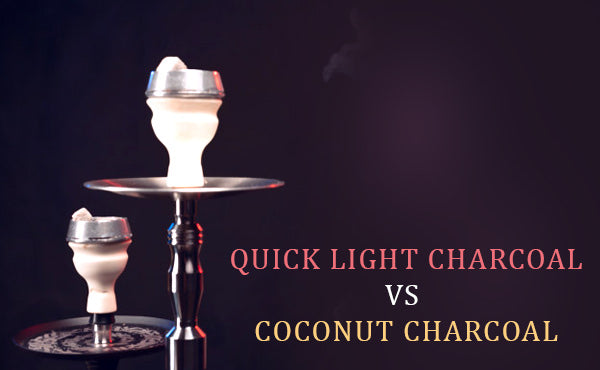 Natural Hookah Charcoal vs. Quick Light Hookah Coals