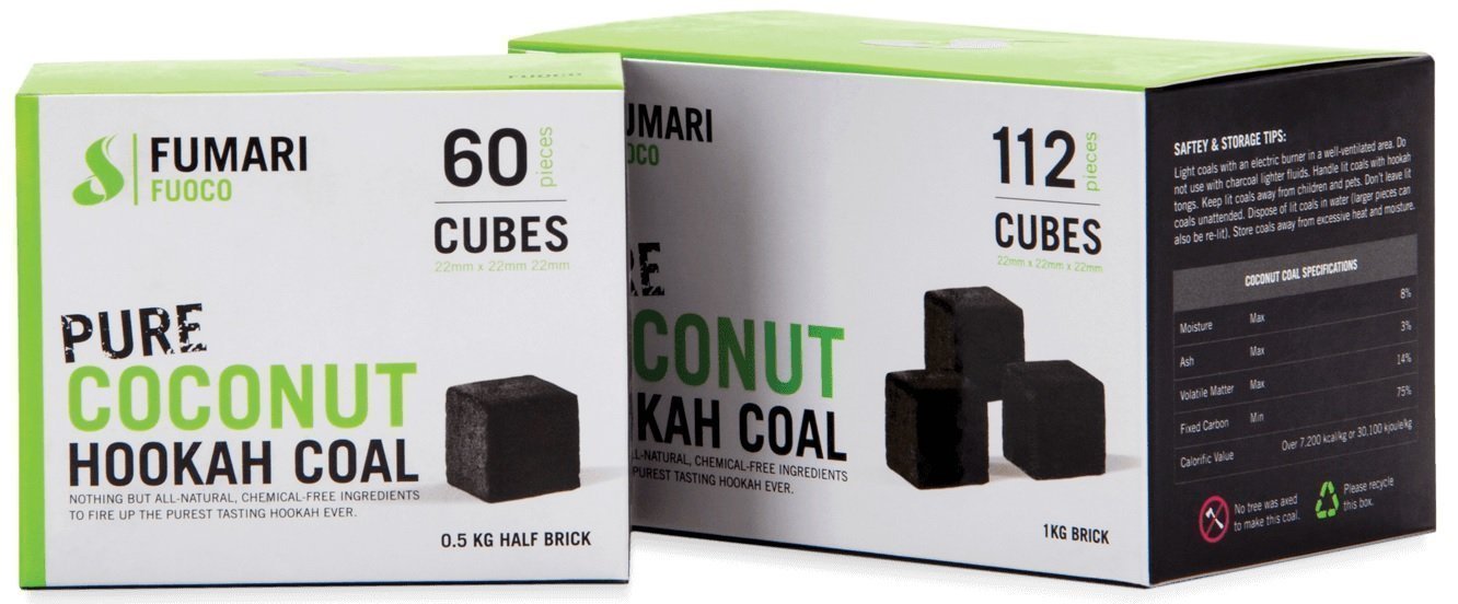 Fumari Fuoco Coconut Hookah Charcoal (Wholesale)