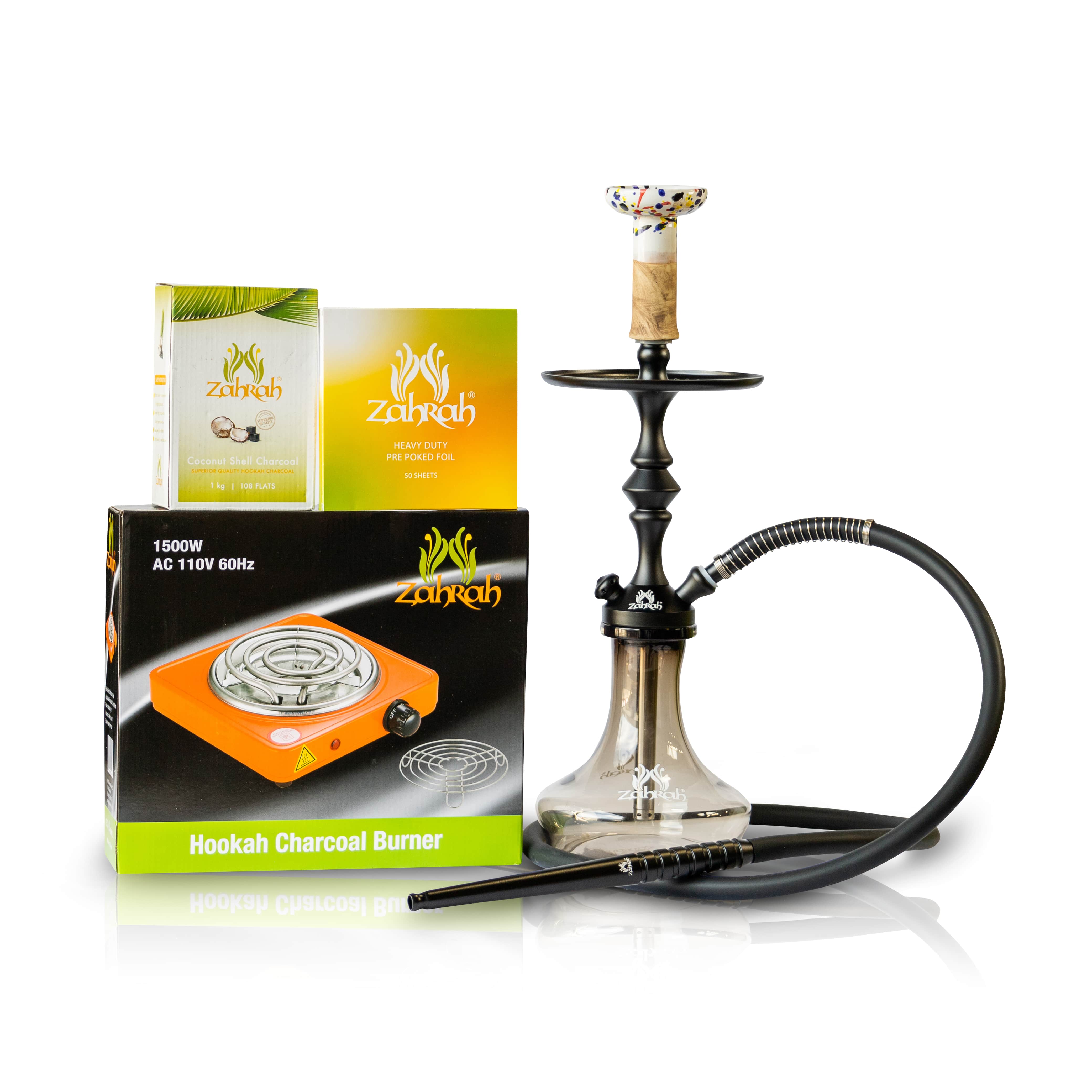 Zahrah Genie Mini Hookah Bundle