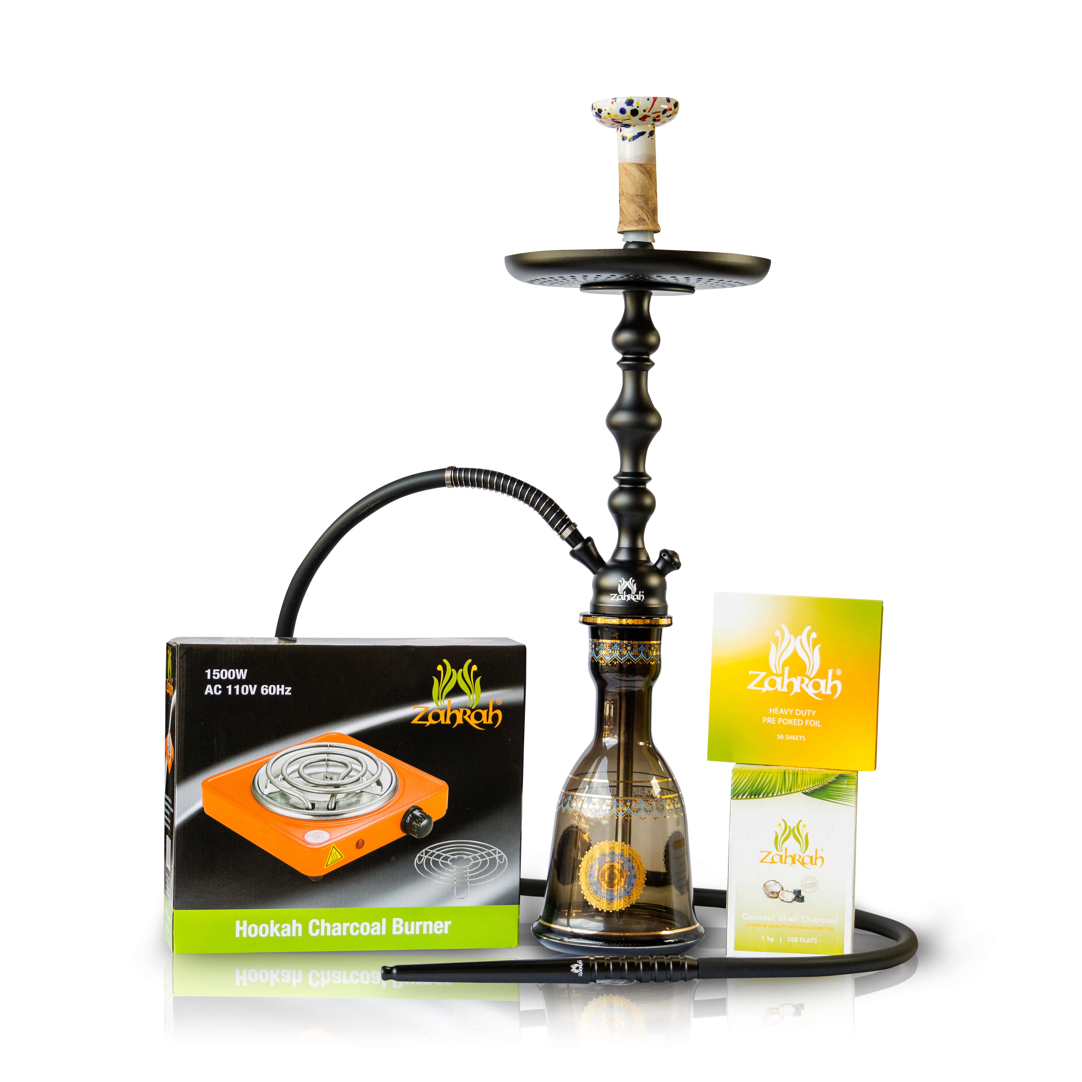 Zahrah Spade Jr Hookah Bundle