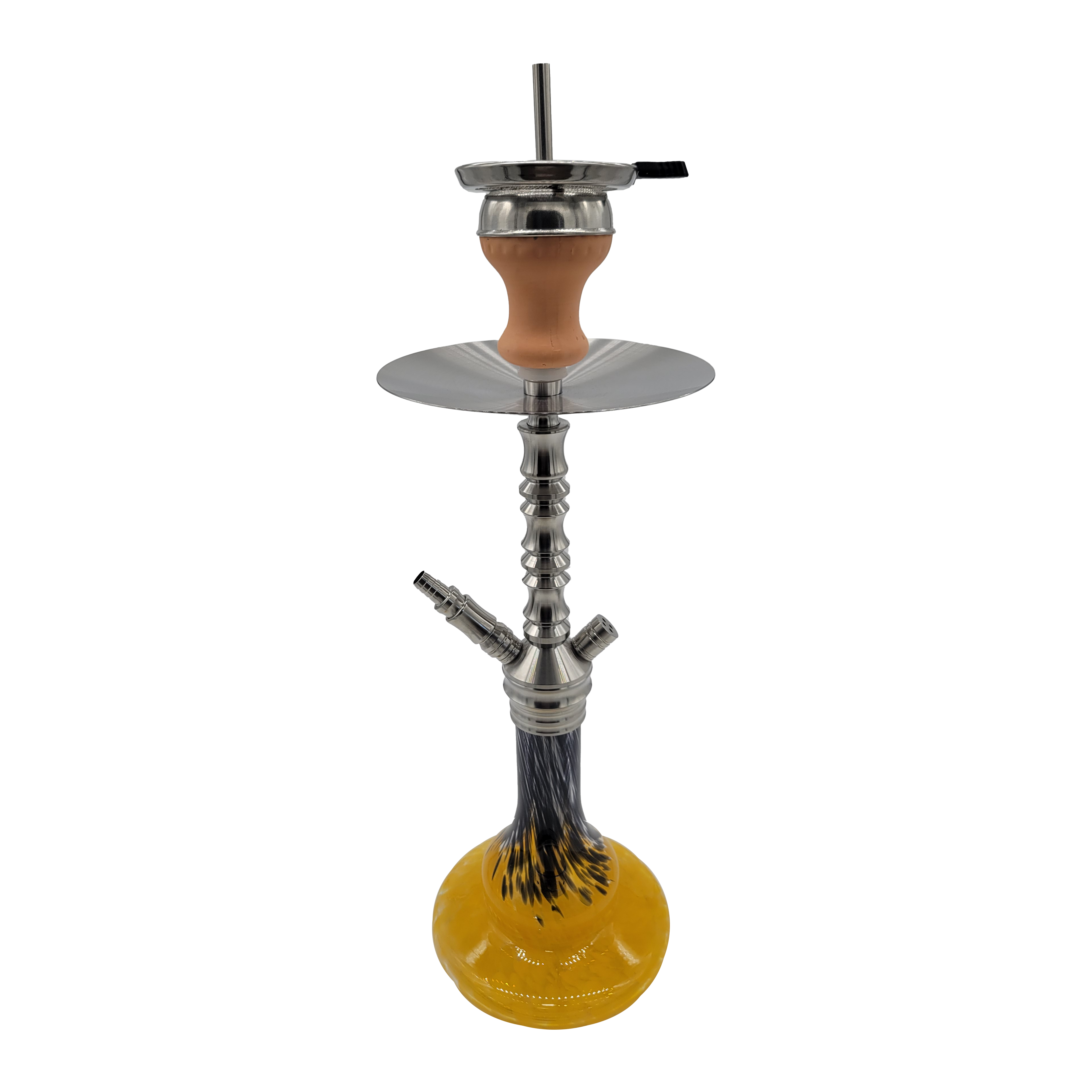Zahrah STAINLESS STEEL Hookah - Acero