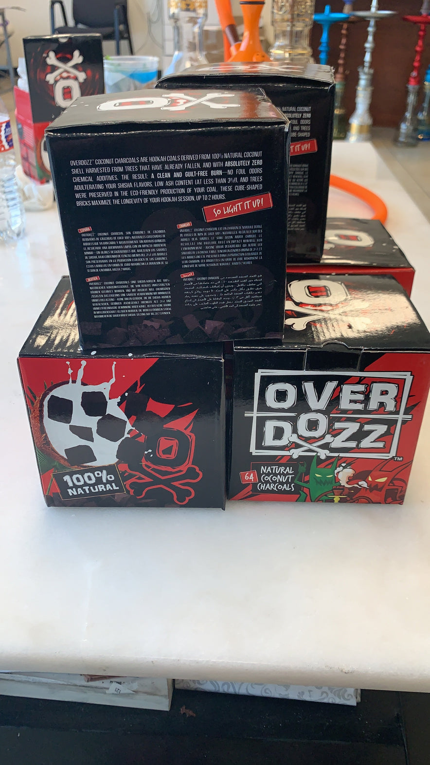 Overdozz Coconut Shell Charcoal-10Kg (Wholesale)