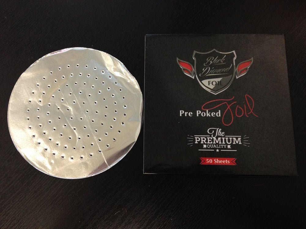 Black Diamond Pre-Poked Hookah Foil