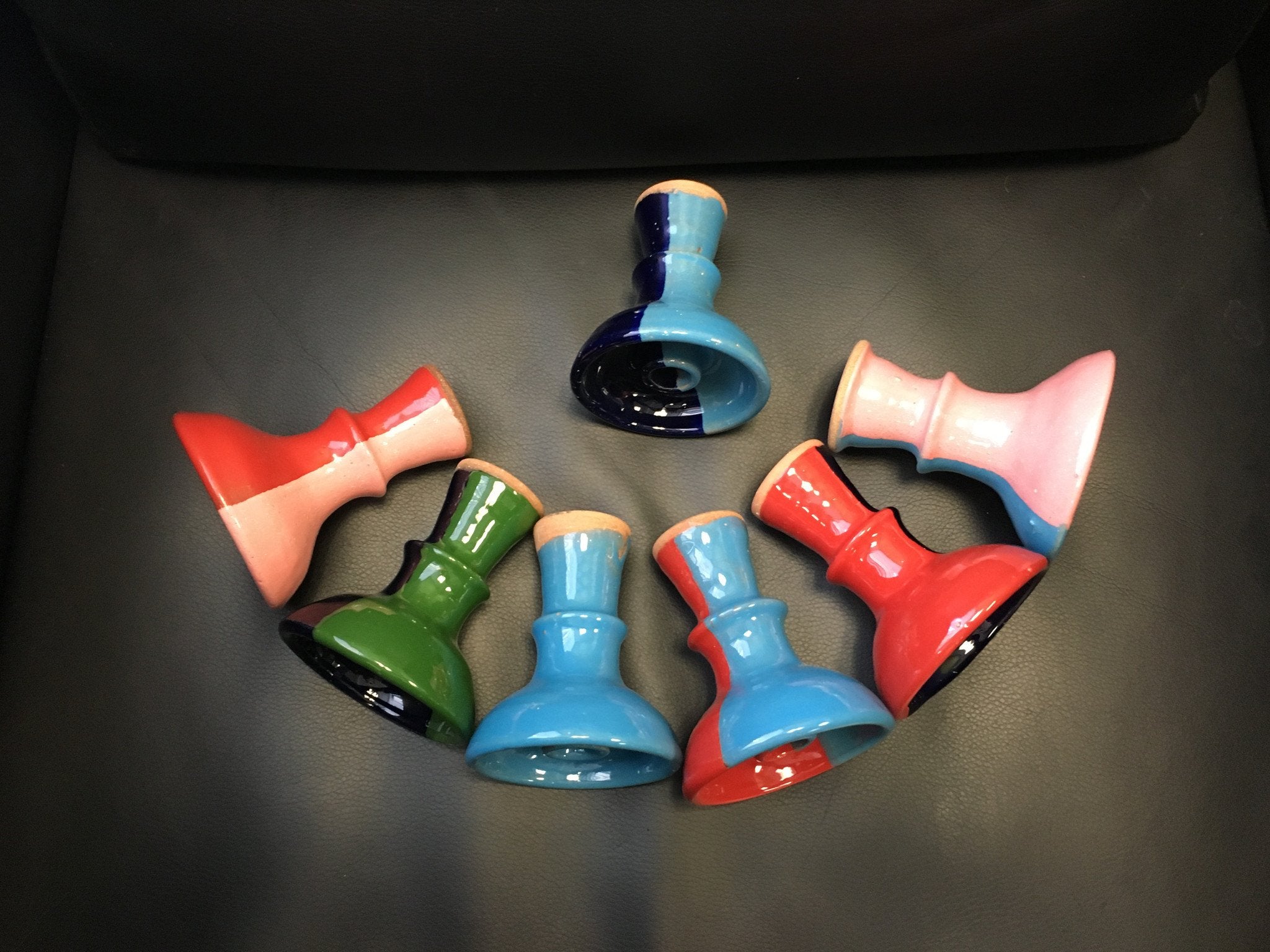 ZAHRAH CLAY PHUNNEL BOWLS 9" (Wholesale)