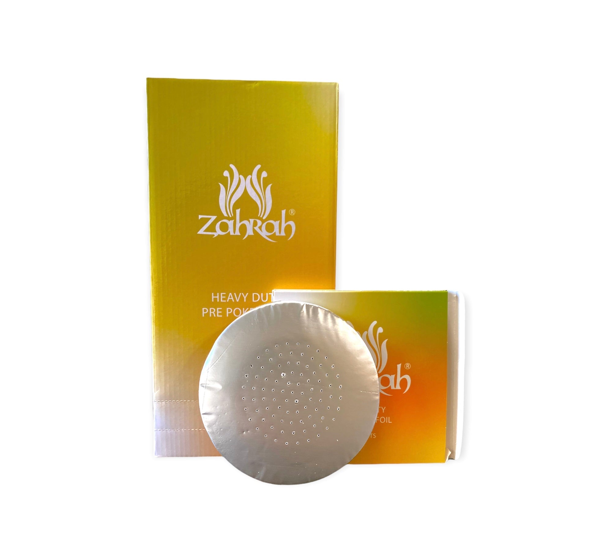 Zahrah heavy duty pre-poked hookah foil (Wholesale)