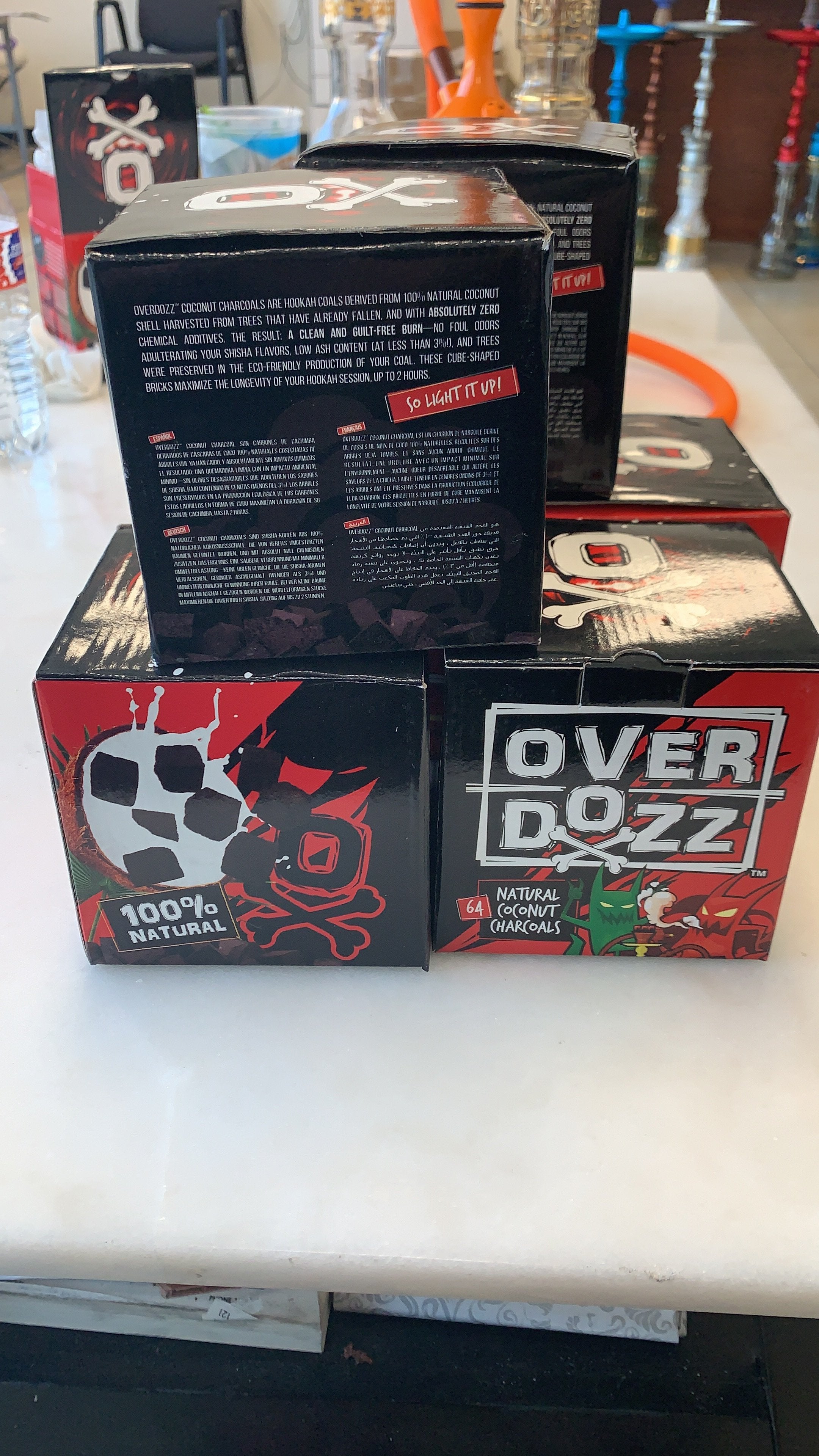 Overdozz Coconut Shell Charcoal-10Kg (Wholesale)